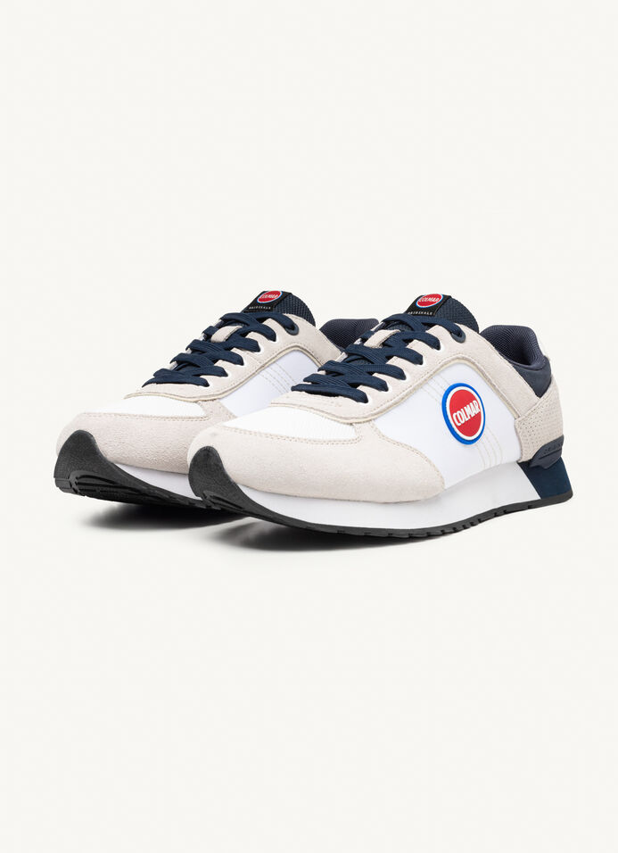 COLMAR Sneakers Uomo 45 Bianco/blu A-Bradbury Block Primavera Estate 2019 
